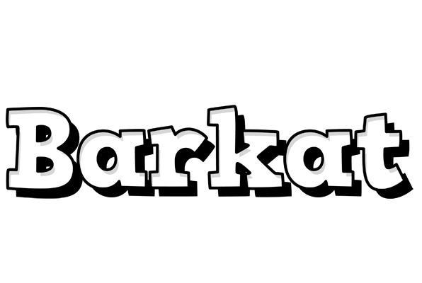 Barkat snowing logo