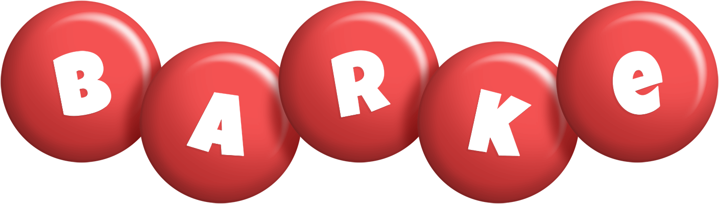 Barke candy-red logo