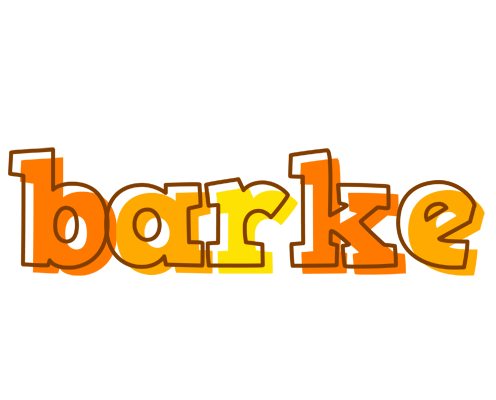 Barke desert logo
