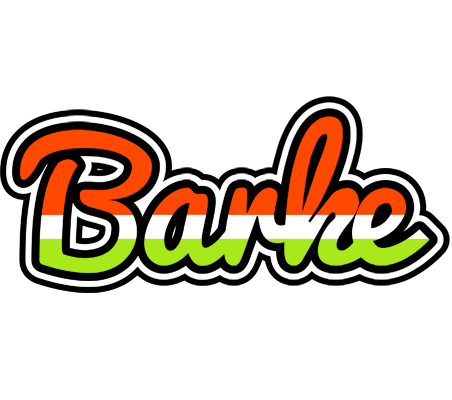 Barke exotic logo