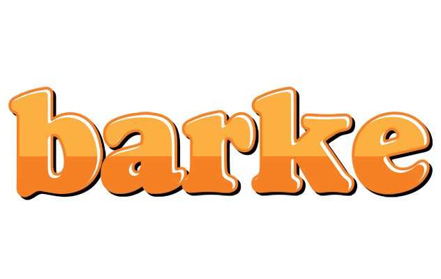 Barke orange logo