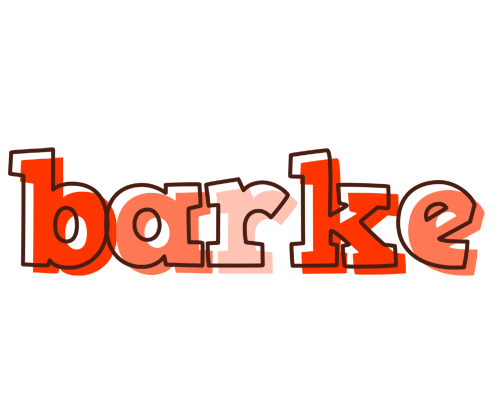 Barke paint logo