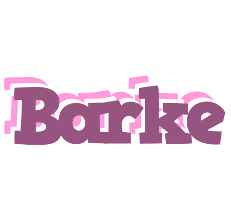 Barke relaxing logo