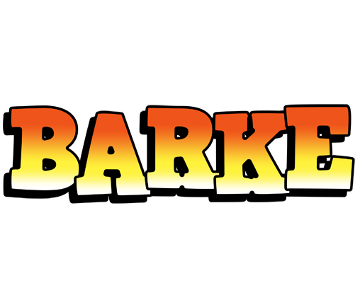 Barke sunset logo