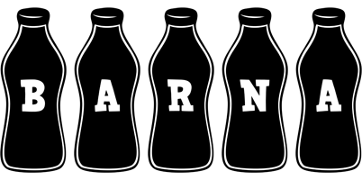 Barna bottle logo