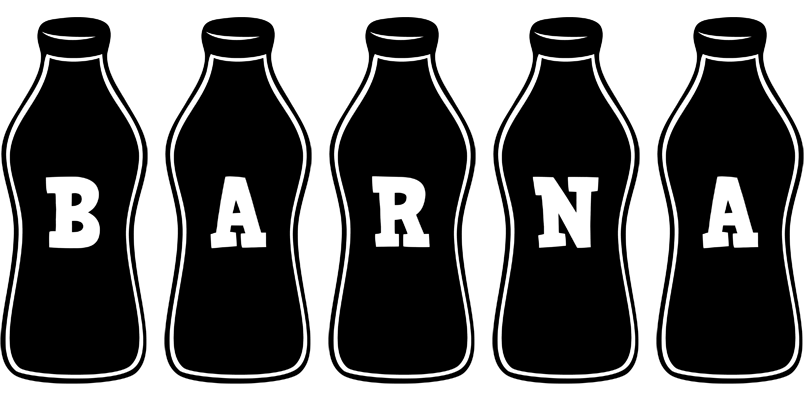 Barna bottle logo