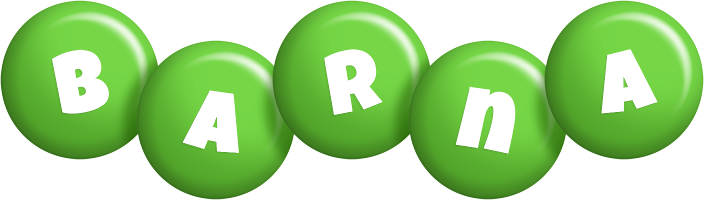Barna candy-green logo
