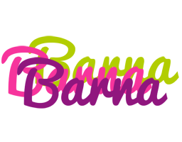 Barna flowers logo