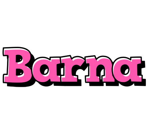 Barna girlish logo