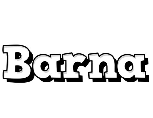 Barna snowing logo