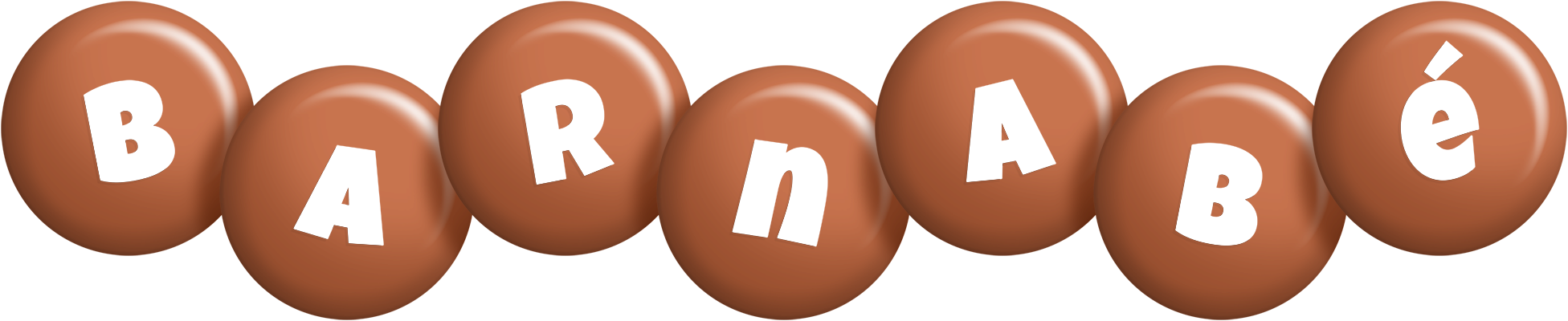 Barnabé candy-brown logo