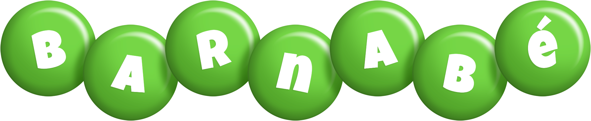 Barnabé candy-green logo