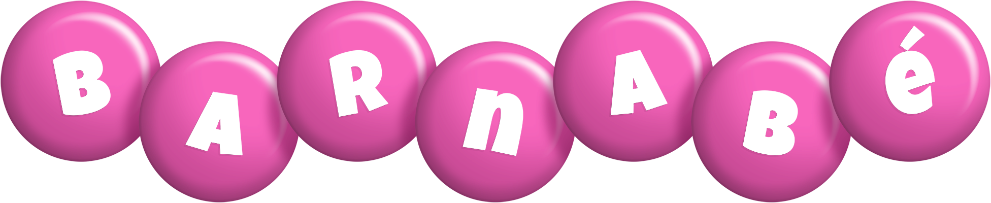 Barnabé candy-pink logo