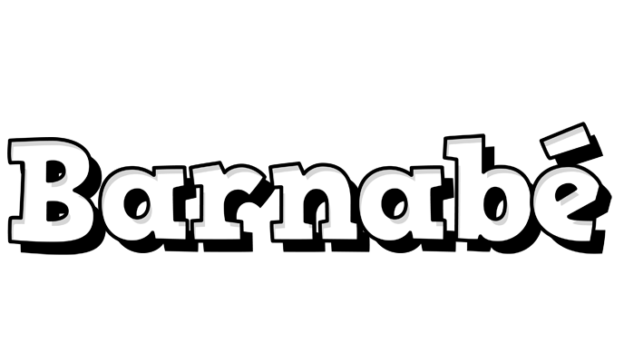 Barnabé snowing logo