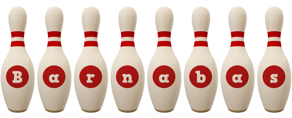 Barnabas bowling-pin logo