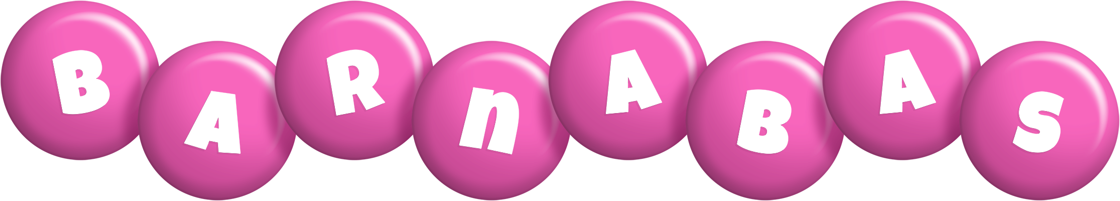 Barnabas candy-pink logo