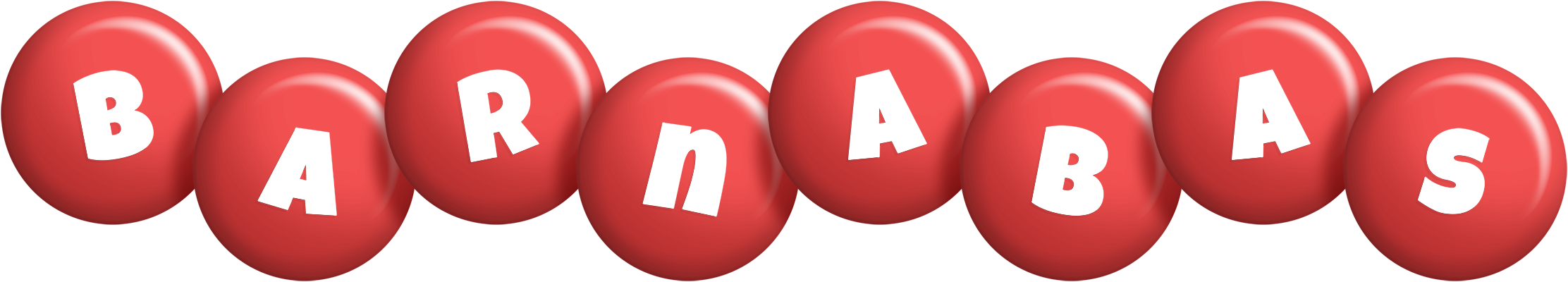 Barnabas candy-red logo