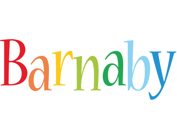 Barnaby birthday logo