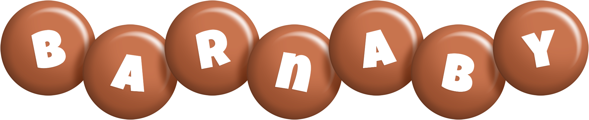 Barnaby candy-brown logo