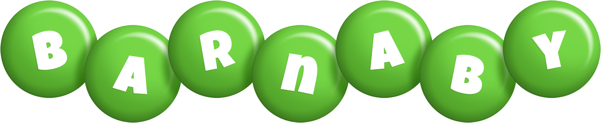 Barnaby candy-green logo