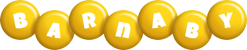 Barnaby candy-yellow logo