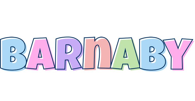Barnaby pastel logo