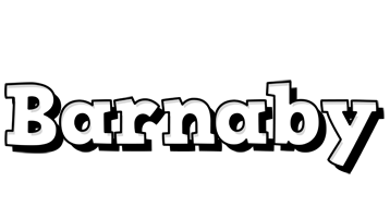 Barnaby snowing logo