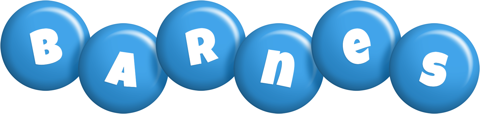 Barnes candy-blue logo