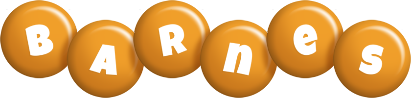 Barnes candy-orange logo