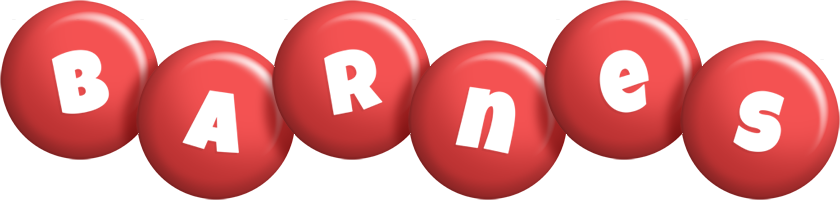 Barnes candy-red logo