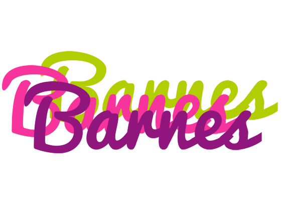 Barnes flowers logo