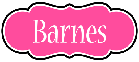 Barnes invitation logo