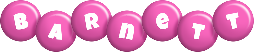 Barnett candy-pink logo