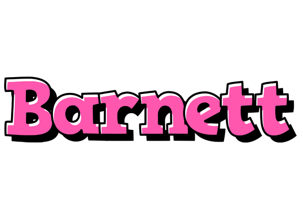 Barnett girlish logo