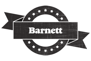 Barnett grunge logo