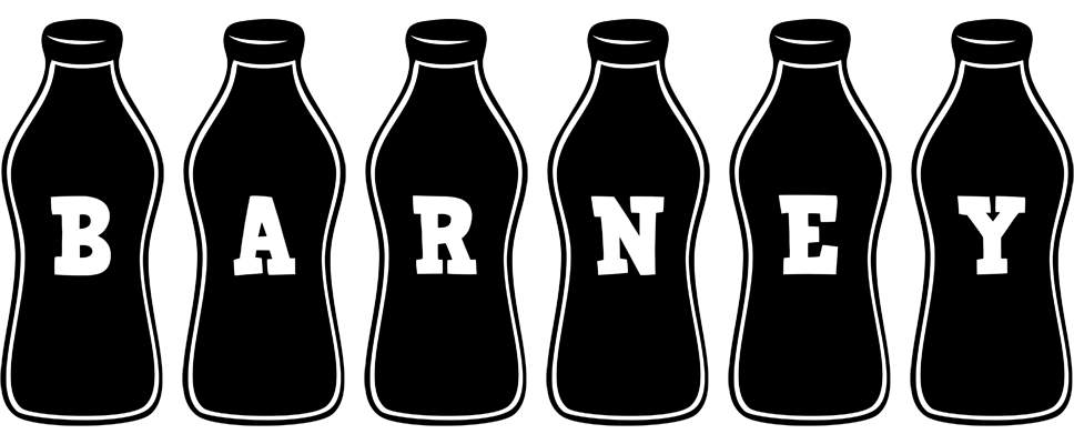 Barney bottle logo