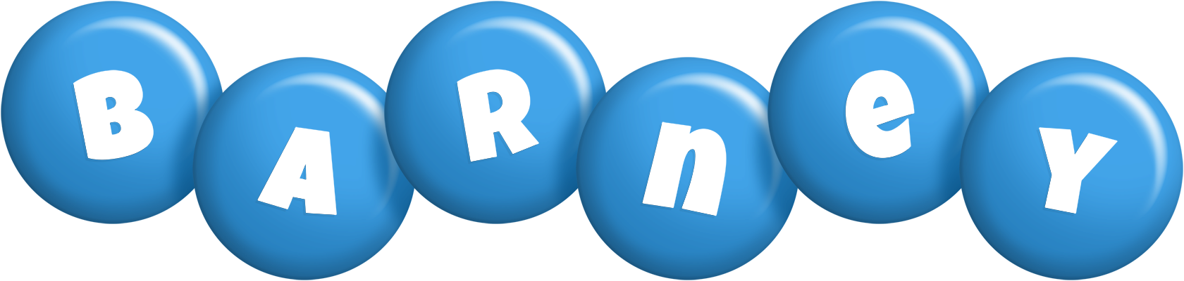 Barney candy-blue logo