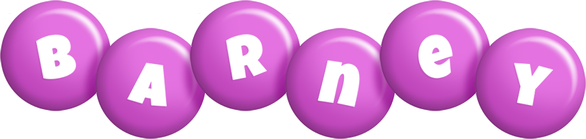 Barney candy-purple logo
