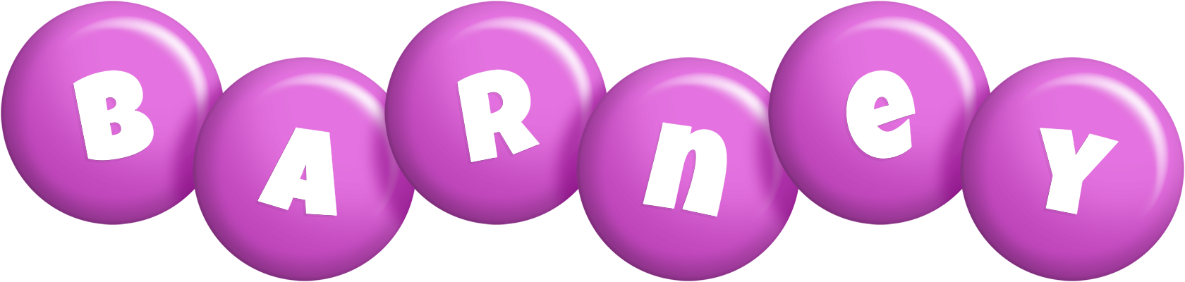 Barney candy-purple logo