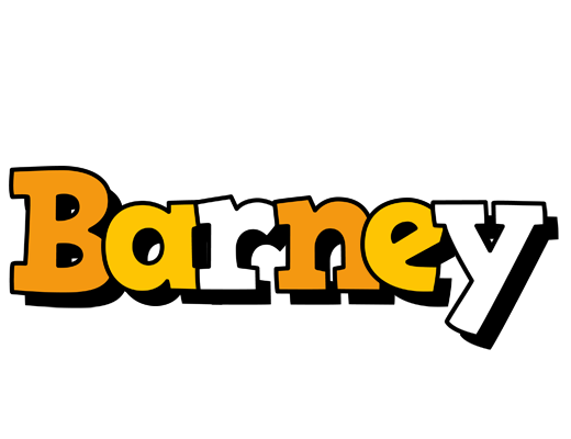 Barney cartoon logo