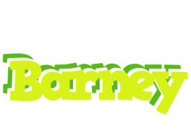 Barney citrus logo