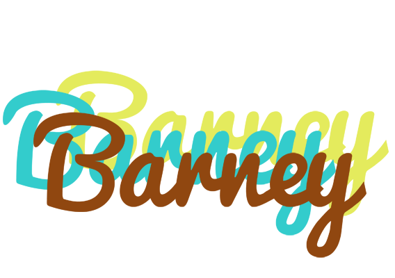 Barney cupcake logo