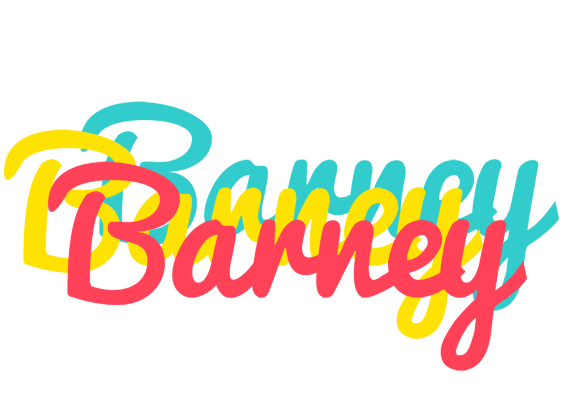 Barney disco logo