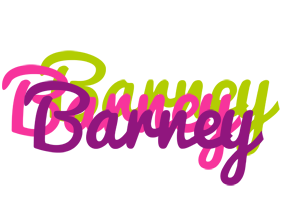 Barney flowers logo