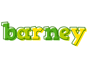 Barney juice logo