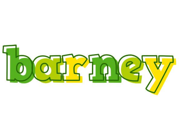 Barney juice logo