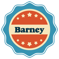 Barney labels logo