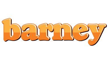 Barney orange logo