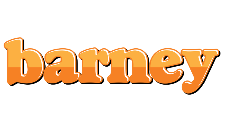 Barney orange logo