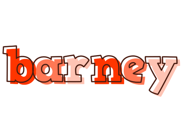 Barney paint logo